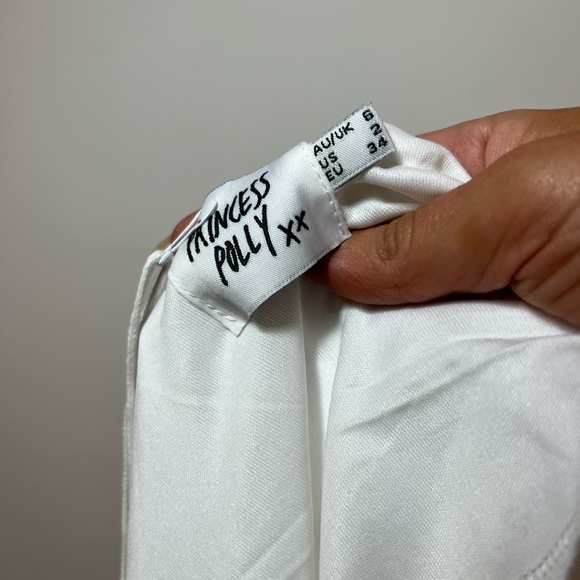 Princess Polly White Mini Dress - Picture 4 of 4